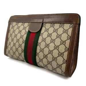 SOLD Gucci Sherry Line Clutch